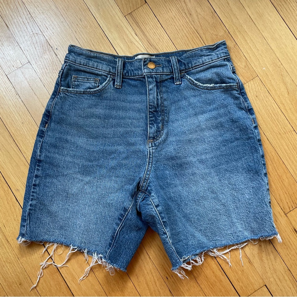 Target universal thread high rise vintage straight short